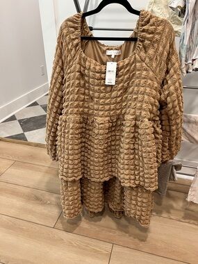 NWT XL Simply Southern Bubble Layer Dress